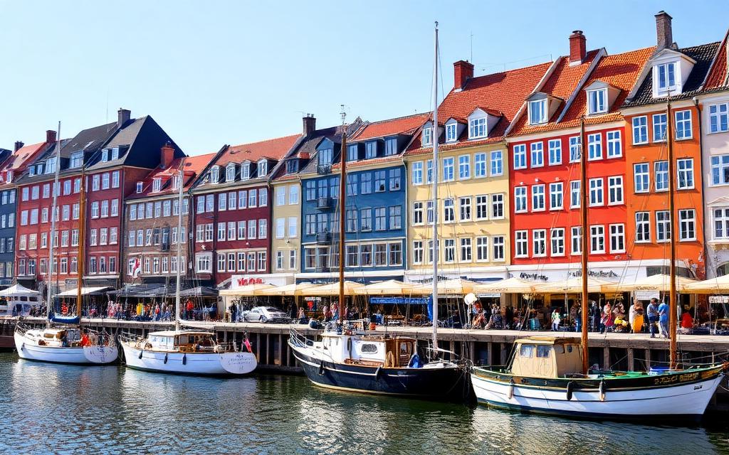 Skyline and landscape representing Denmark, a HORA INTERIM recruitment destination