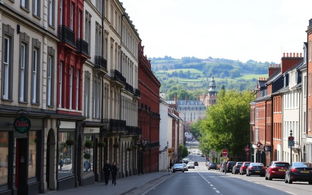 Skyline and landscape representing Ireland, a HORA INTERIM recruitment destination