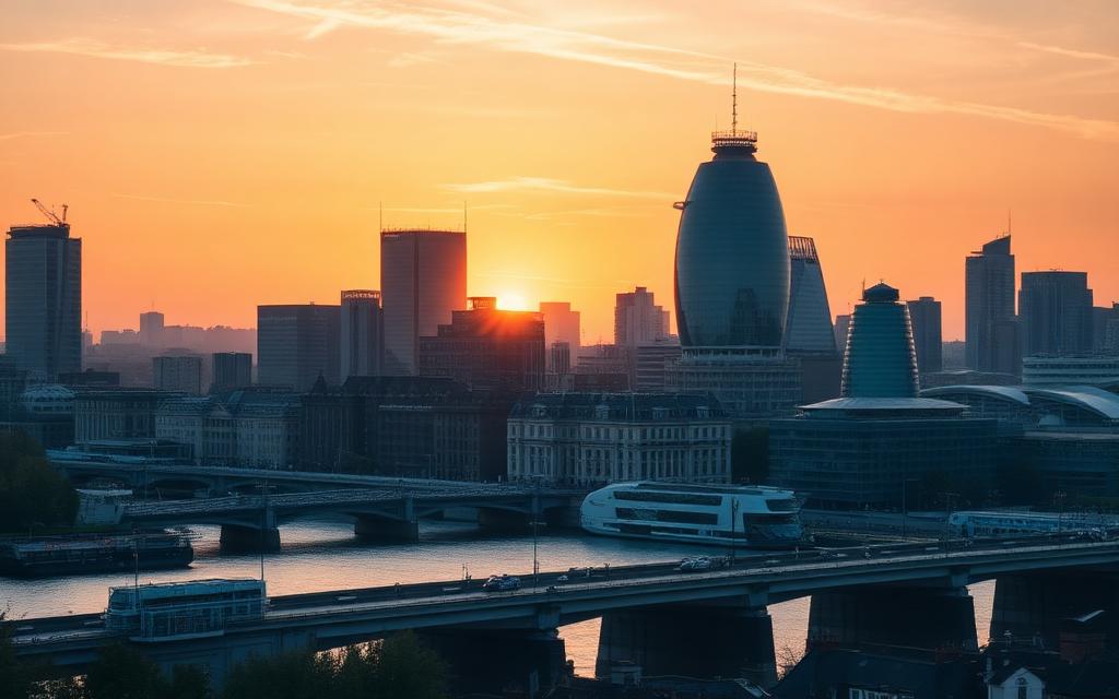 Skyline and landscape representing United Kingdom, a HORA INTERIM recruitment destination